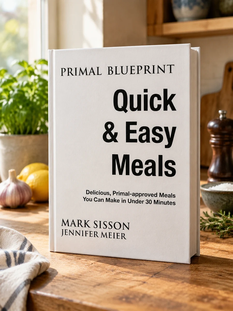 Primal Blueprint Quick and Easy Meals: Delicious, Primal-Approved Meals You Can Make in Under 30 Minutes (Updated)