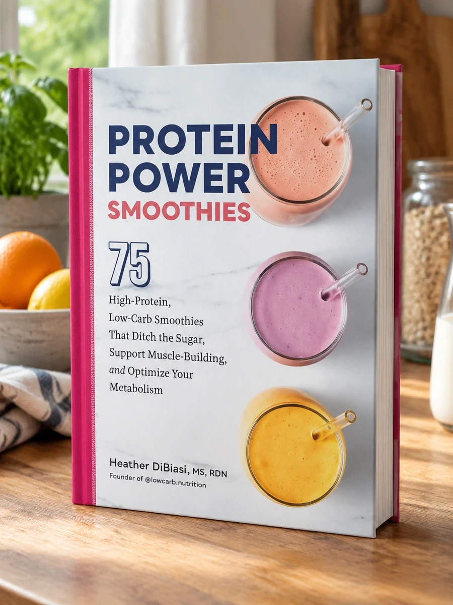 Protein Power Smoothies: 75 High-Protein, Low-Carb Smoothies That Ditch the Sugar, Support Muscle-Building, and Optimize Your Metabolism