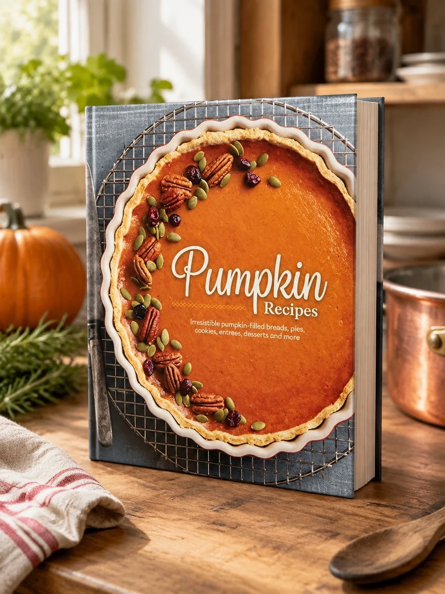 Pumpkin Recipes: Irresistible Pumpkin-Filled Breads, Pies, Cookies, Entrees, Desserts and More