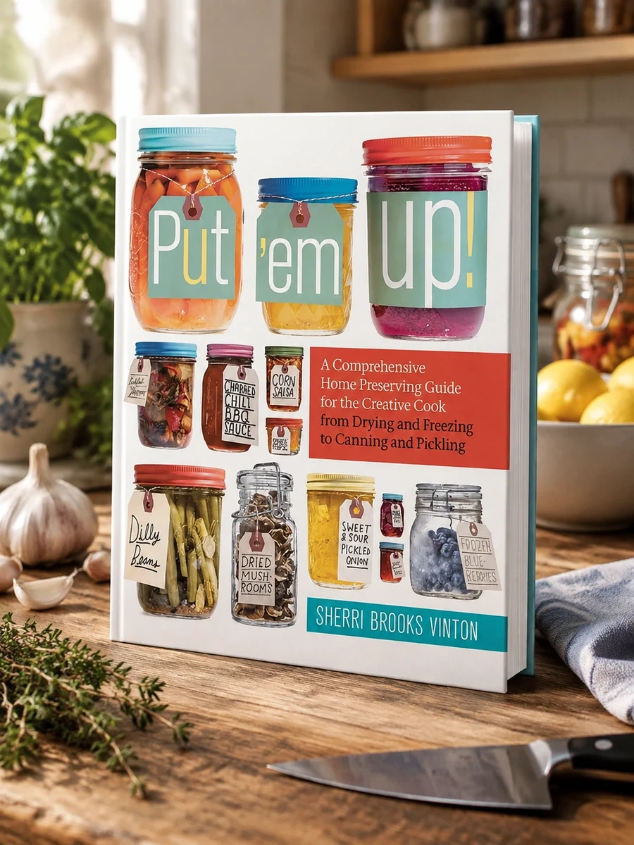 Cover of Put 'em Up!: A Comprehensive Home Preserving Guide for the Creative Cook, from Drying and Freezing to Canning and Pickling