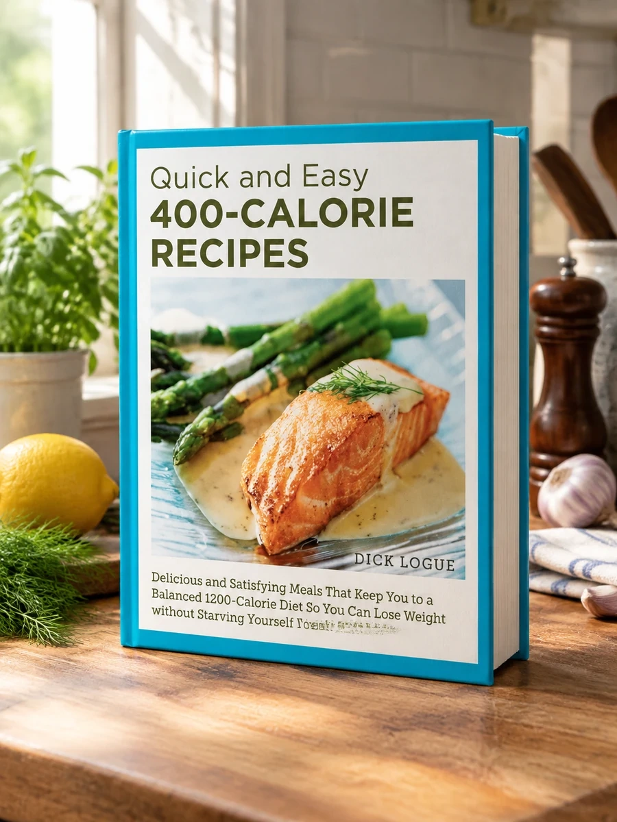 Quick and Easy 400-Calorie Recipes: Delicious and Satisfying Meals That Keep You to a Balanced 1200-Calorie Diet So You Can Lose Weight Without Starvi