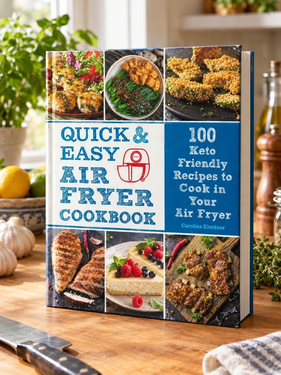 Quick and Easy Air Fryer Cookbook: 100 Keto Friendly Recipes to Cook in Your Air Fryer