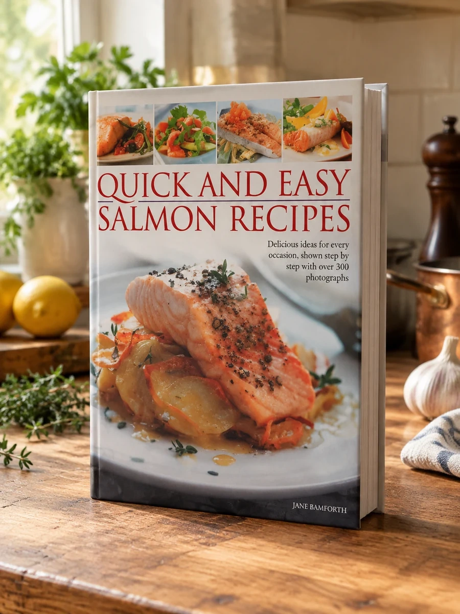 Quick and Easy Salmon Recipes: Delicious Ideas for Every Occasion, Shown Step by Step with Over 300 Photographs