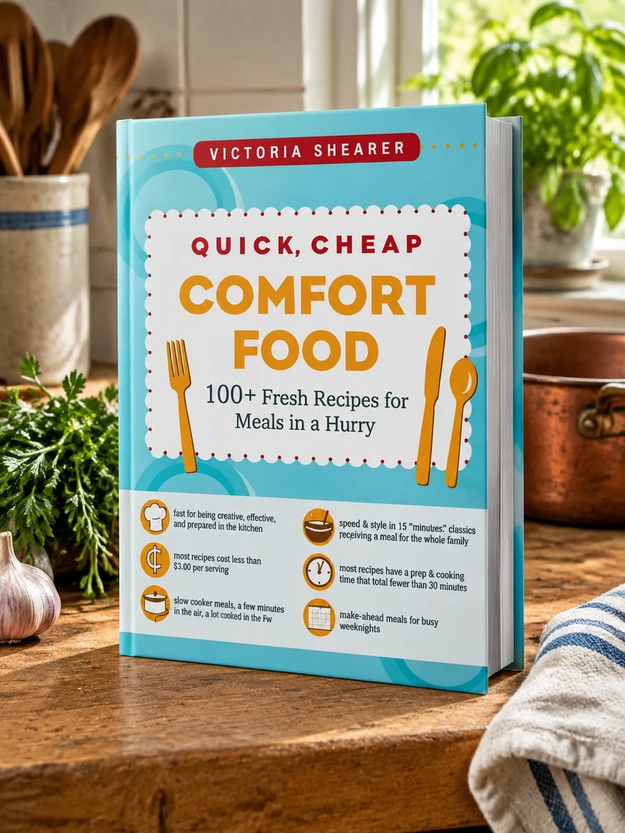 Quick, Cheap Comfort Food: 100+ Fresh Recipes for Meals in a Hurry