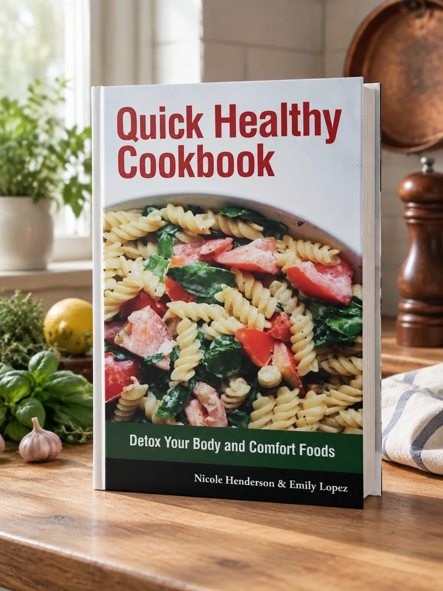 Cover of Quick Healthy Cookbook: Detox Your Body and Comfort Foods