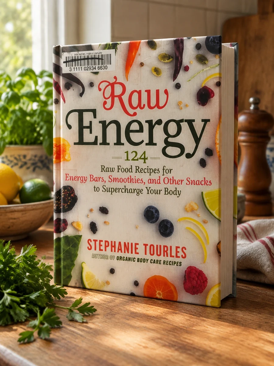 Raw Energy: 124 Raw Food Recipes for Energy Bars, Smoothies, and Other Snacks to Supercharge Your Body
