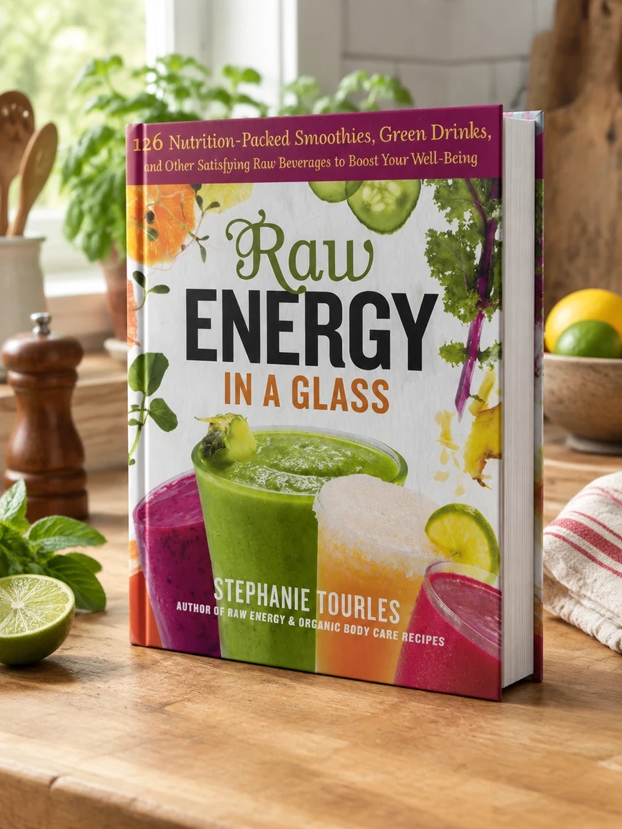 Raw Energy in a Glass: 126 Nutrition-Packed Smoothies, Green Drinks, and Other Satisfying Raw Beverages to Boost Your Well-Being