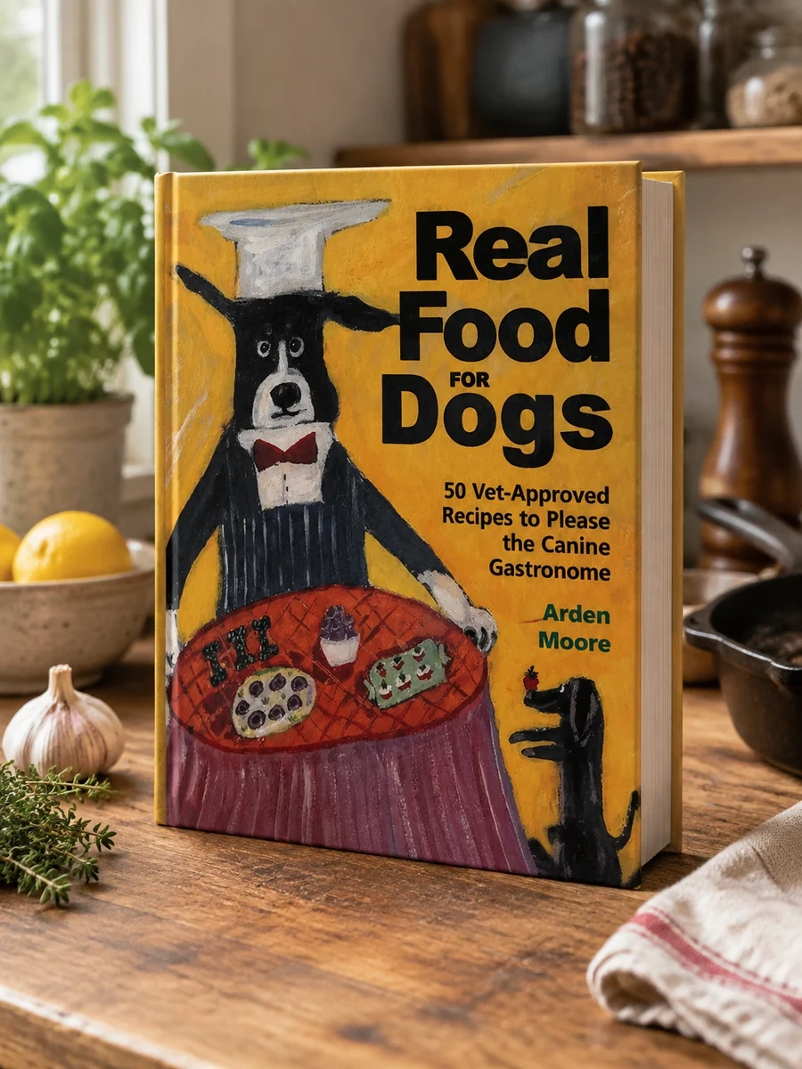 Real Food for Dogs: 50 Vet-Approved Recipes for a Healthier Dog