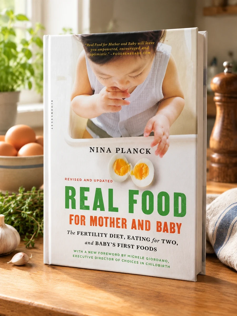 Real Food for Mother and Baby: The Fertility Diet, Eating for Two, and Baby's First Foods