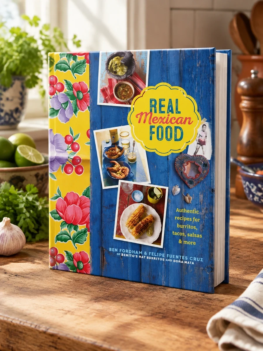 Real Mexican Food: Authentic Recipes for Burritos, Tacos, Salsas and More