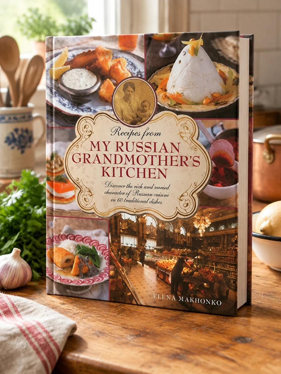 Cover of Recipes from My Russian Grandmother's Kitchen: Discover the Rich and Varied Character of Russian Cuisine in 60 Traditional Dishes
