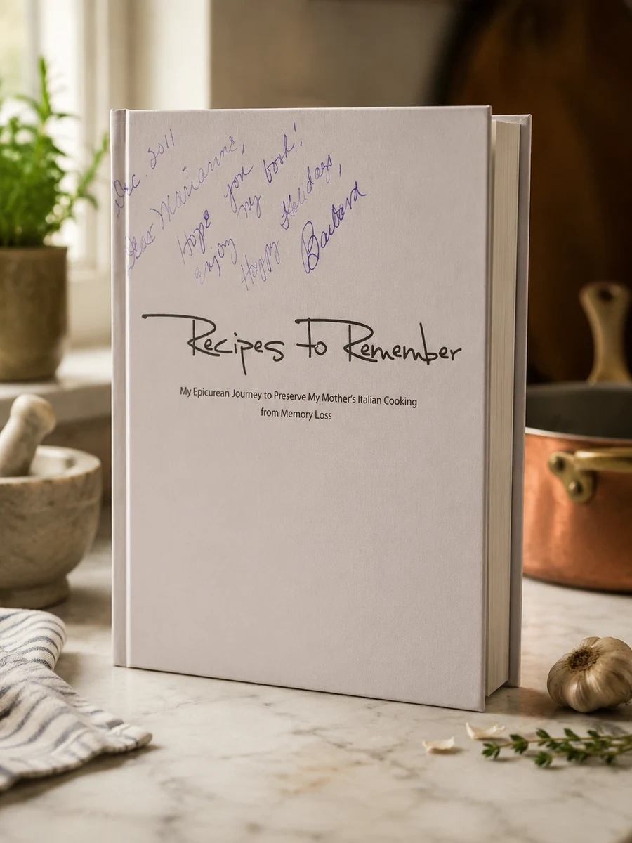 Recipes To Remember: My Epicurean Journey to Preserve My Mother's Italian Cooking from Memory Loss
