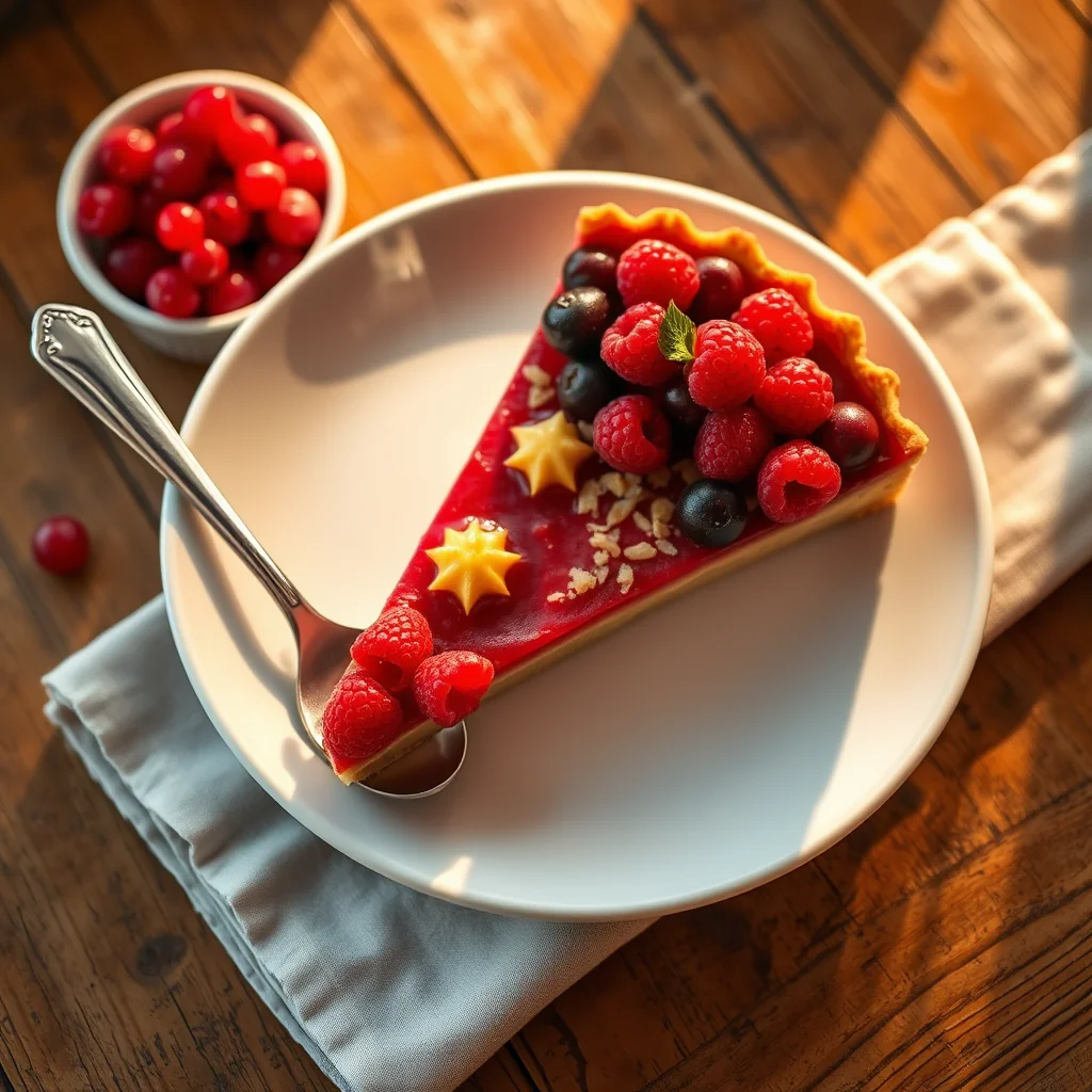 Red-Currant And Raspberry Tart — Pies & Tarts
