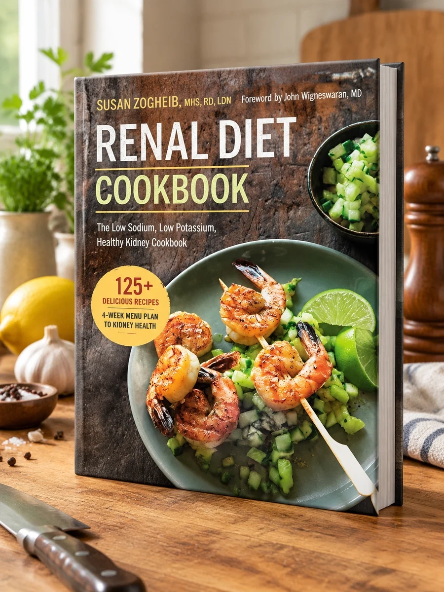 Renal Diet Cookbook: The Low Sodium, Low Potassium, Healthy Kidney Cookbook
