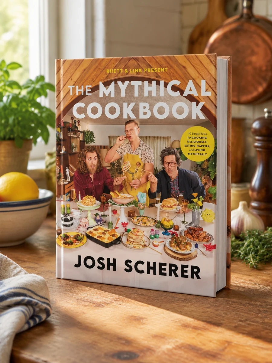 Rhett & Link Present: The Mythical Cookbook: 10 Simple Rules for Cooking Deliciously, Eating Happily, and Living Mythically