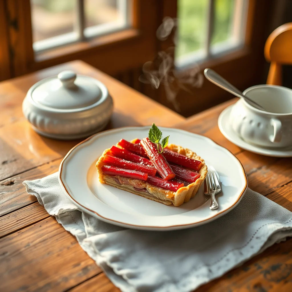 Rhubarb Tart — Pies & Tarts