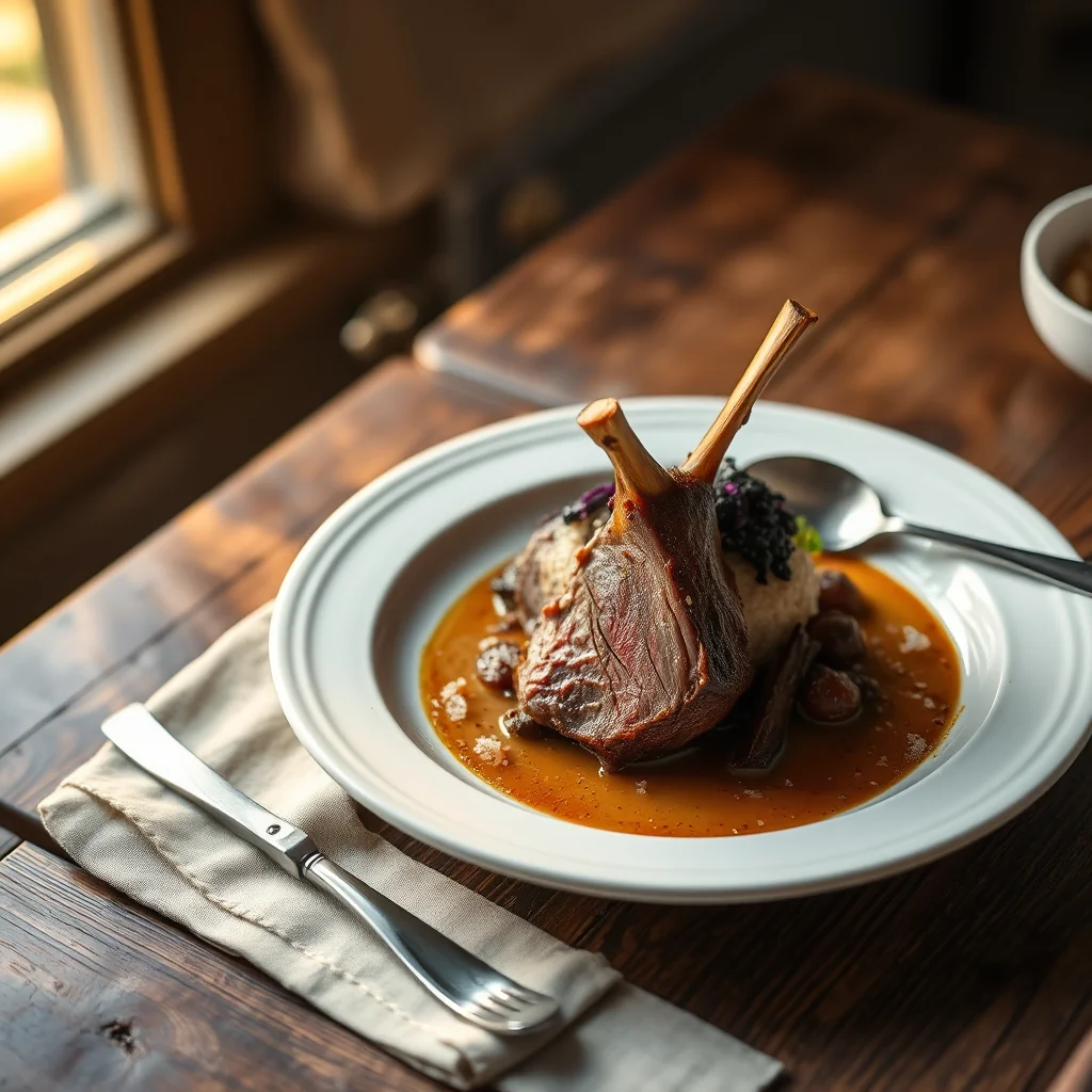 Roast Fore-Quarter Of Lamb — Meat & Poultry