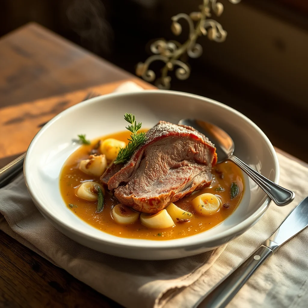 Roast Griskin Of Pork — Meat & Poultry