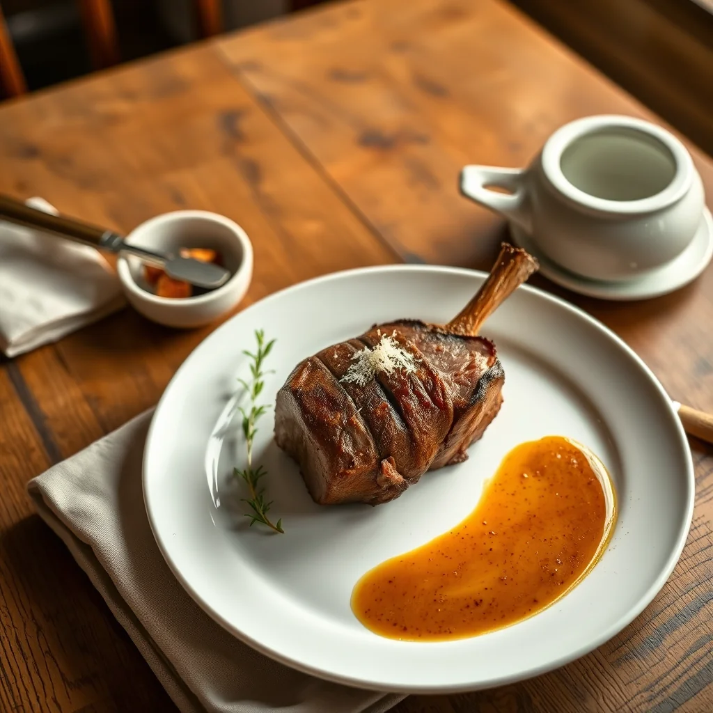 Roast Loin Of Mutton — Meat & Poultry