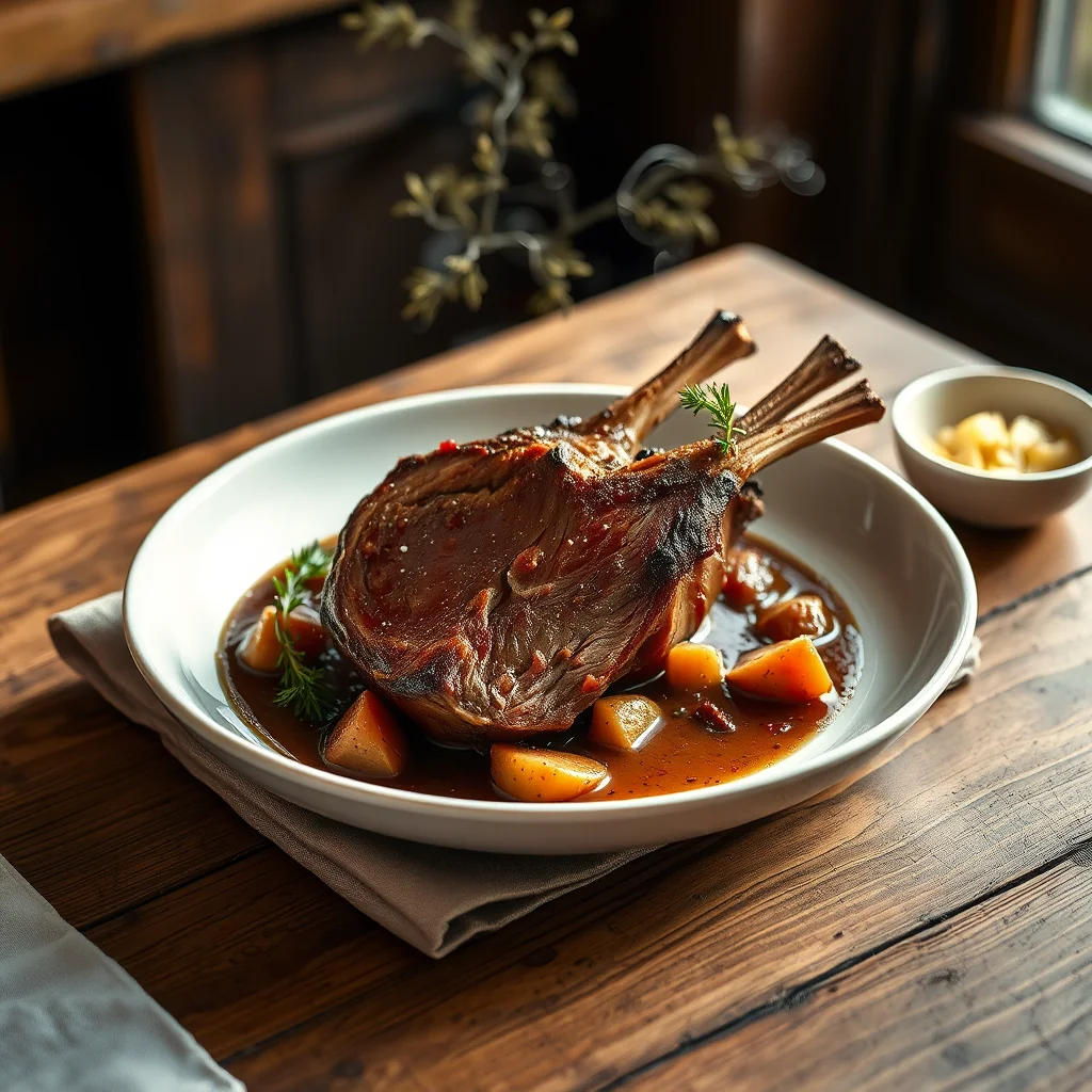 Roast Shoulder Of Lamb — Meat & Poultry