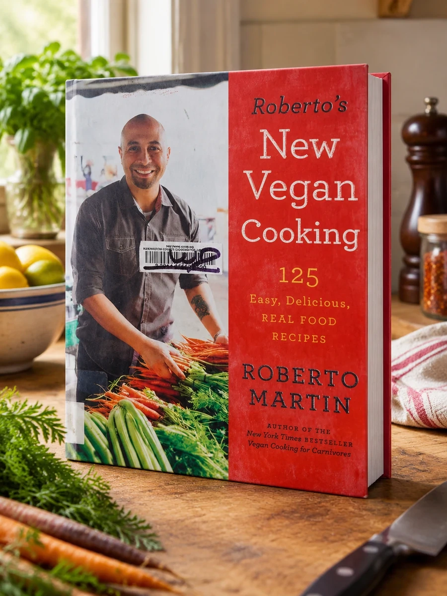 Roberto's New Vegan Cooking: 125 Easy, Delicious, Real Food Recipes