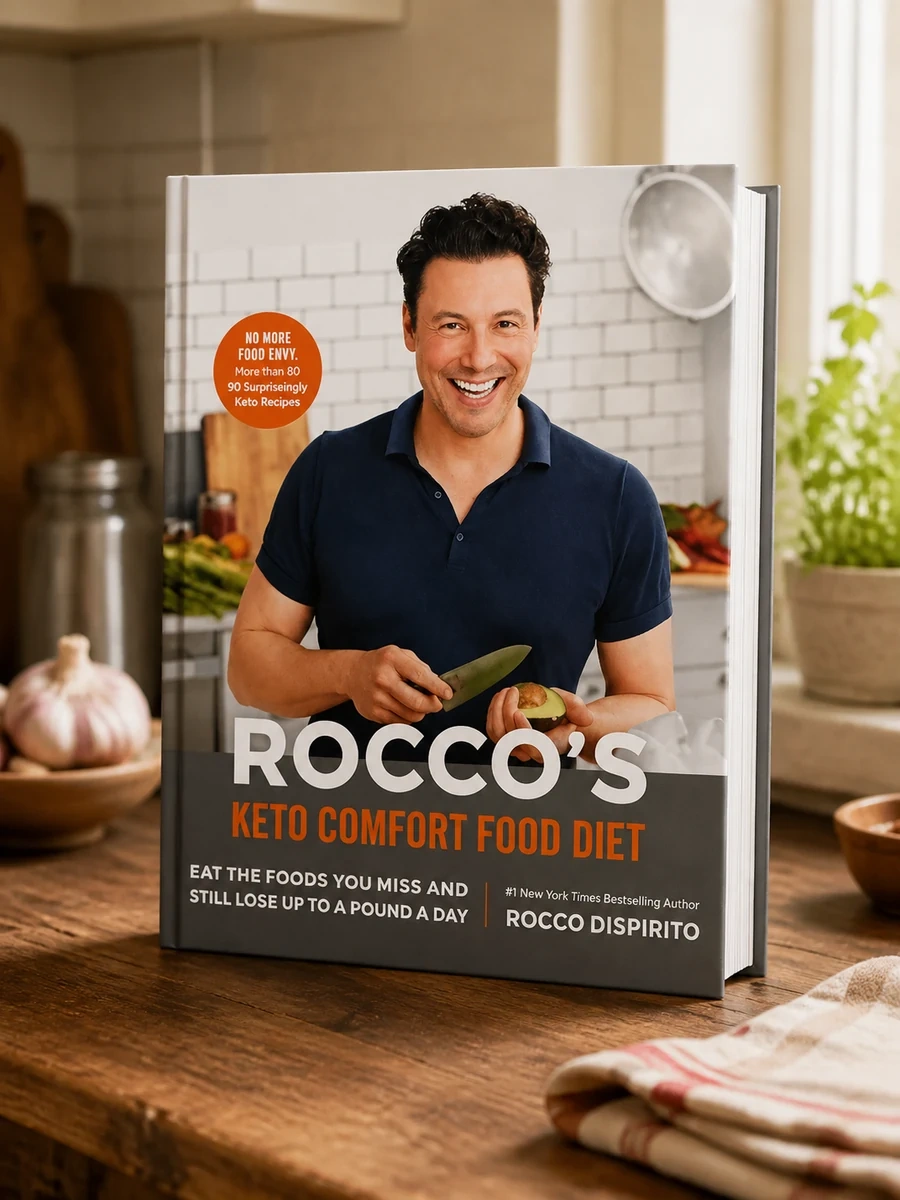 Rocco's Keto Comfort Food Diet: Eat the Foods You Miss and Still Lose Up to a Pound a Day