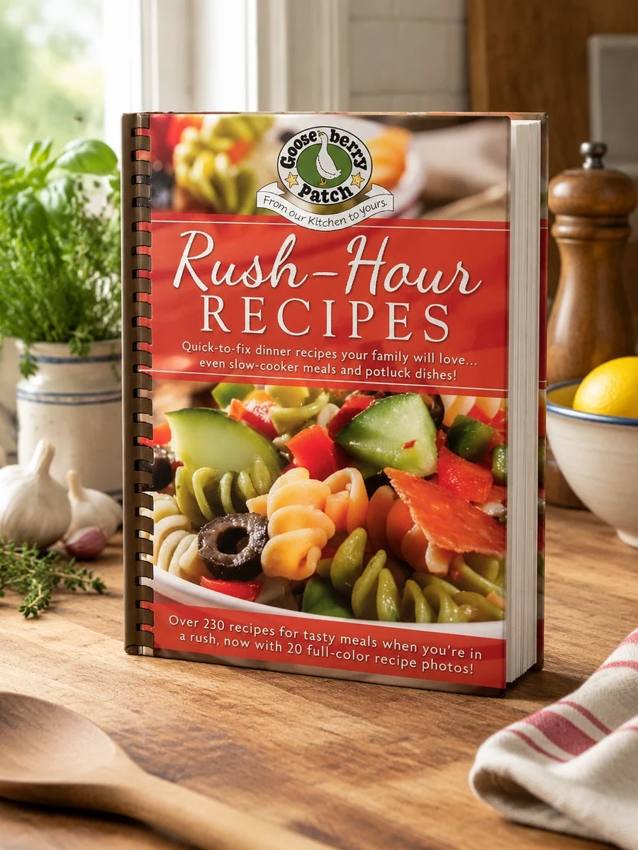 Cover of Rush-Hour Recipes: Updated with More Than 20 Mouth-Watering Photos!
