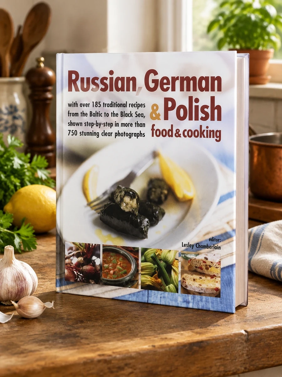 Russian, German & Polish Food & Cooking: With Over 185 Traditional Recipes and 750 Photographs