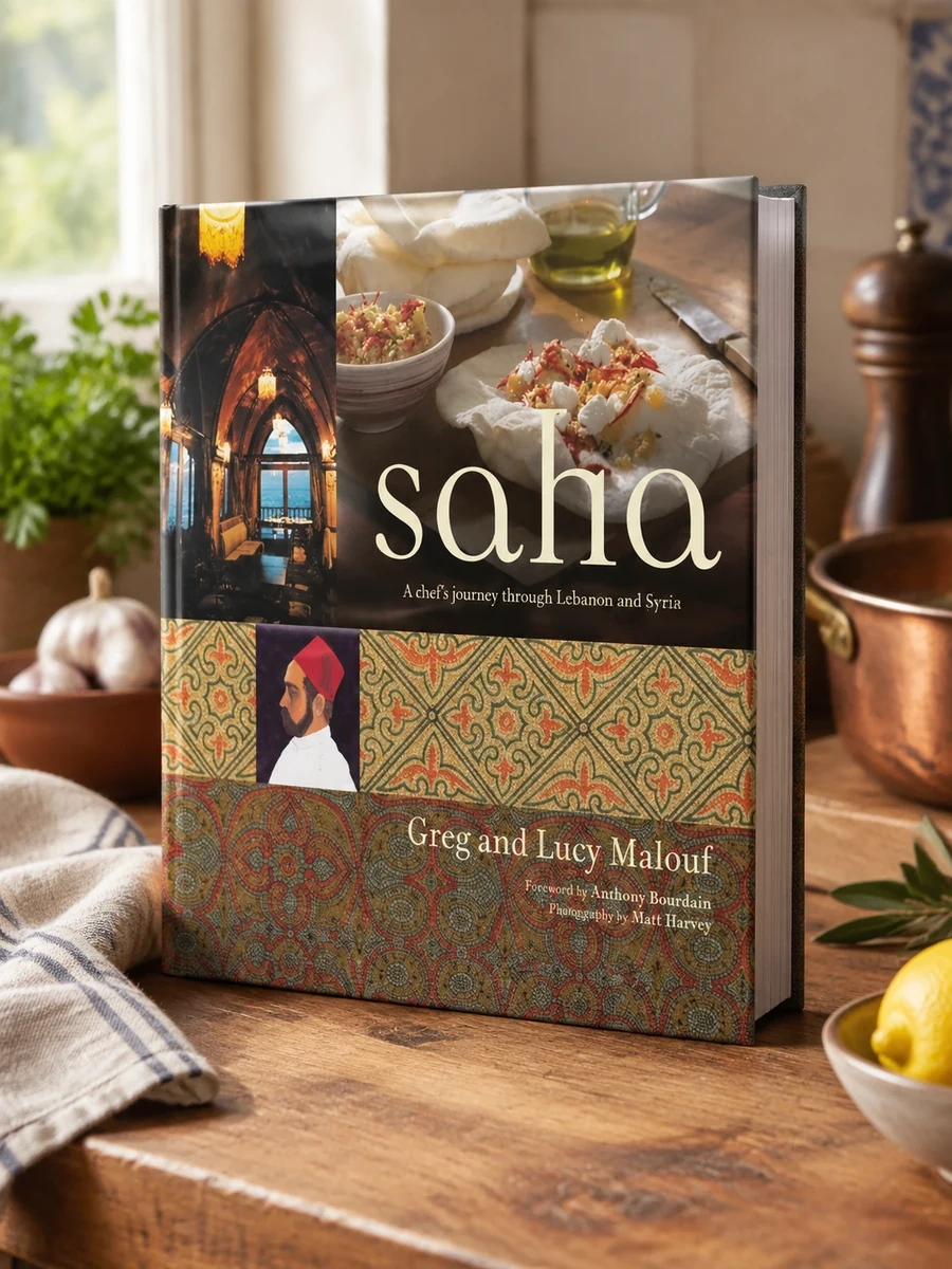Saha: A Chef's Journey Through Lebanon and Syria [Middle Eastern Cookbook, 150 Recipes]
