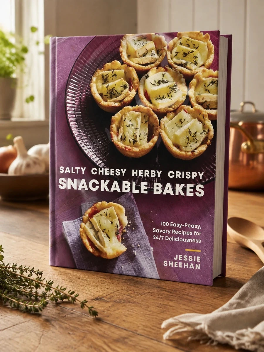 Salty, Cheesy, Herby, Crispy Snackable Bakes: 100 Easy-Peasy, Savory Recipes for 24/7 Deliciousness