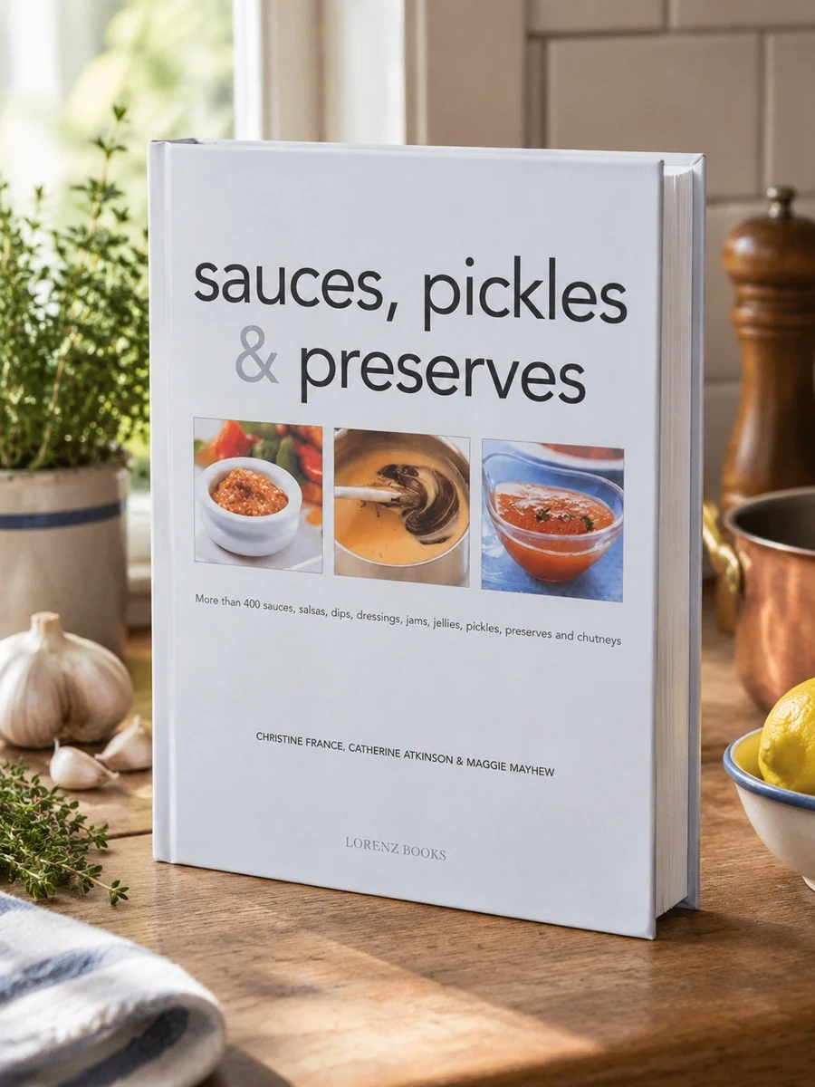 Sauces, Pickles & Preserves: More Than 400 Sauces, Salsas, Dips, Dressings, Jams, Jellies, Pickles, Preserves and Chutneys