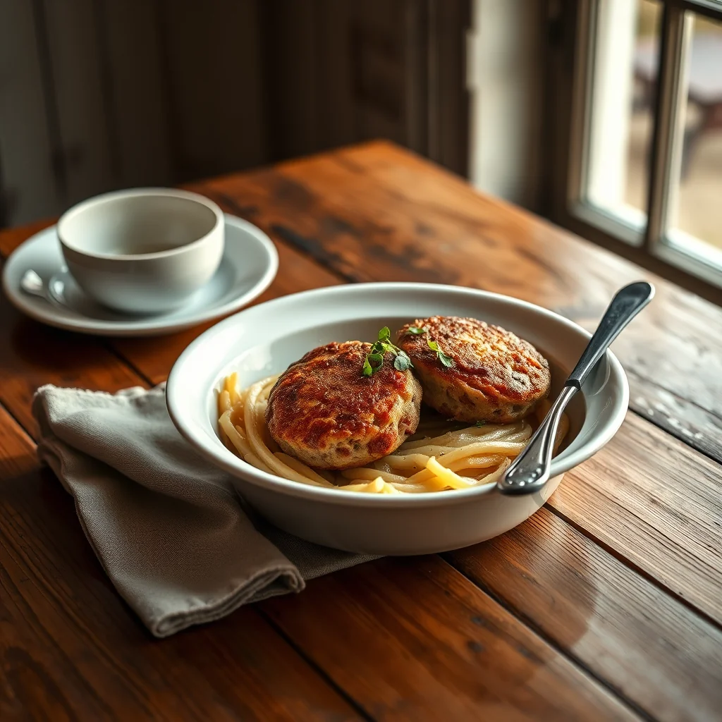 Sausage-Meat Cakes — Meat & Poultry