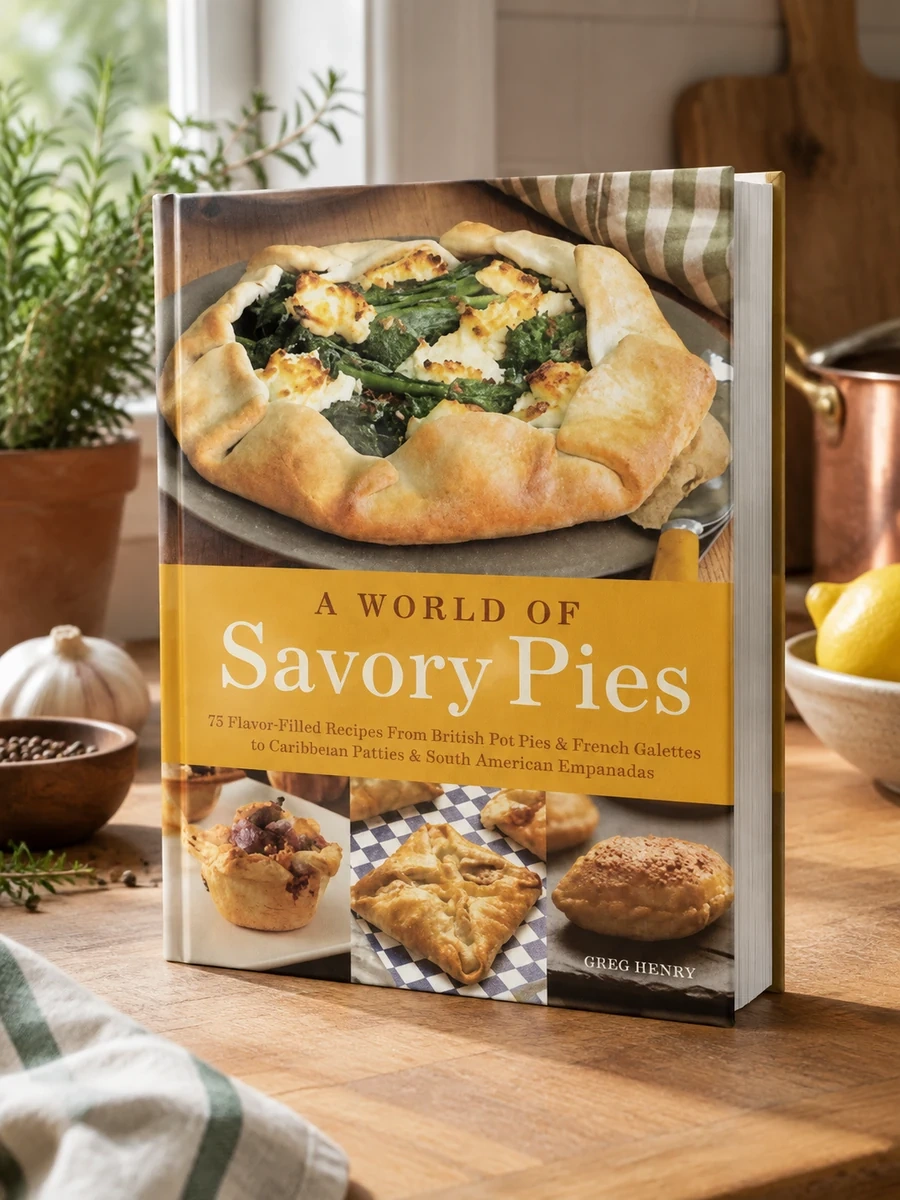 Savory Pies: Delicious Recipes for Seasoned Meats, Vegetables and Cheeses Baked in Perfectly Flaky Crusts