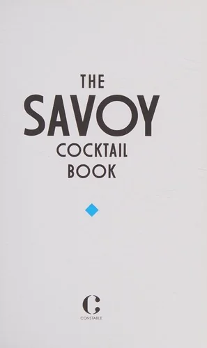 Savoy Cocktail Book