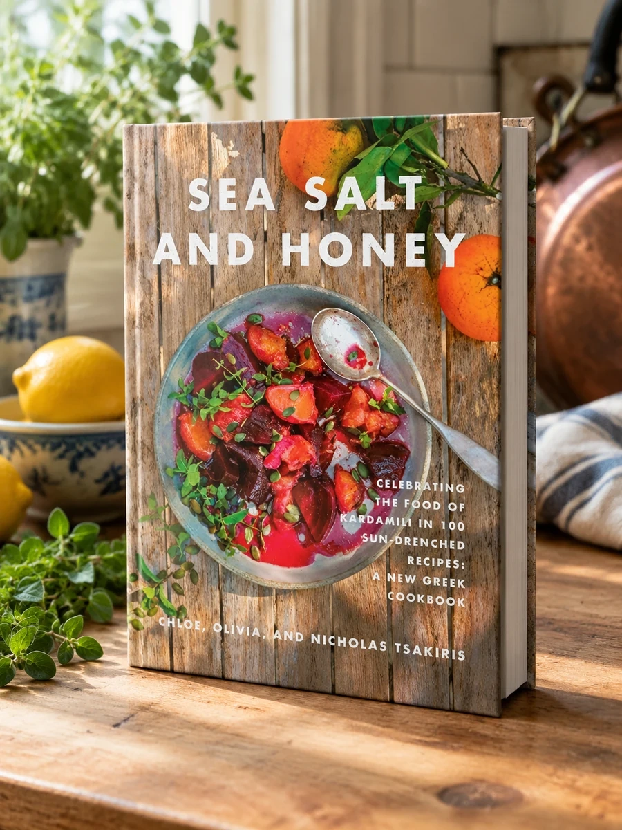 Sea Salt and Honey: Celebrating the Food of Kardamili in 100 Sun-Drenched Recipes: A New Greek Cookbook