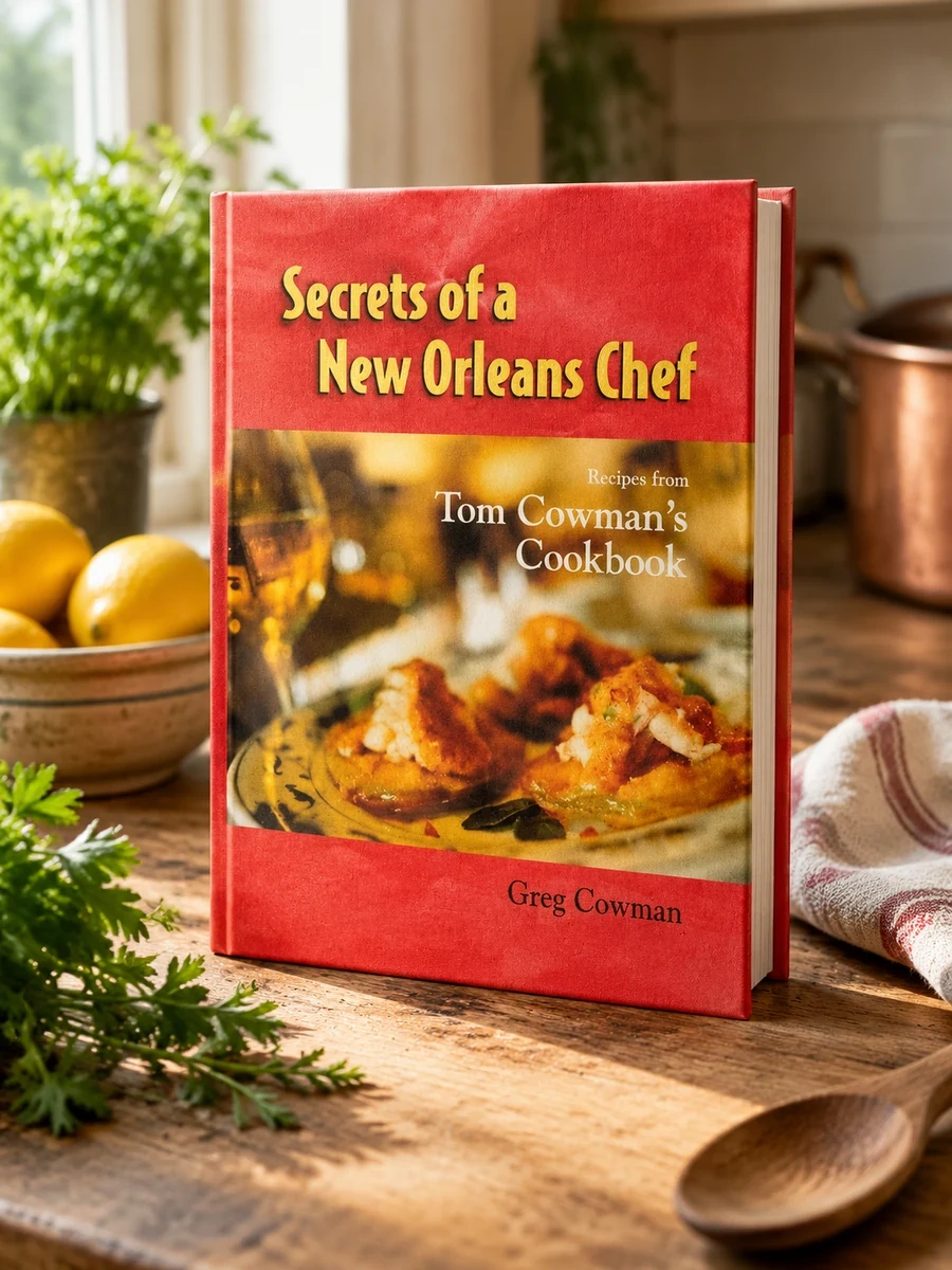 Secrets of a New Orleans Chef: Recipes from Tom Cowman's Cookbook