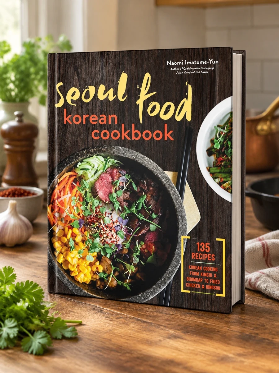 Seoul Food Korean Cookbook: Korean Cooking from Kimchi and Bibimbap to Fried Chicken and Bingsoo