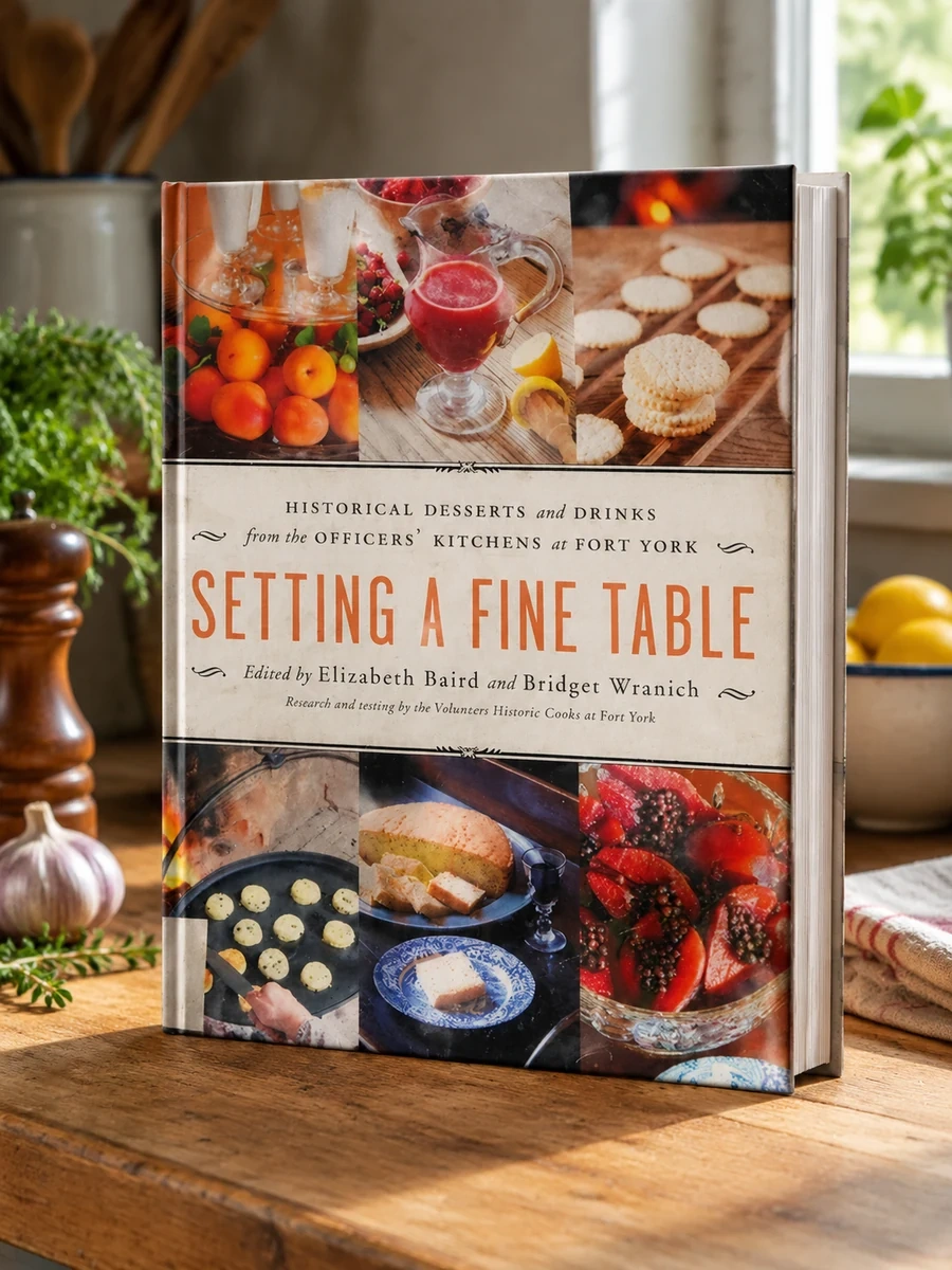 Setting a Fine Table: Historic Desserts and Drinks from the Officers' Kitchens at Fort York