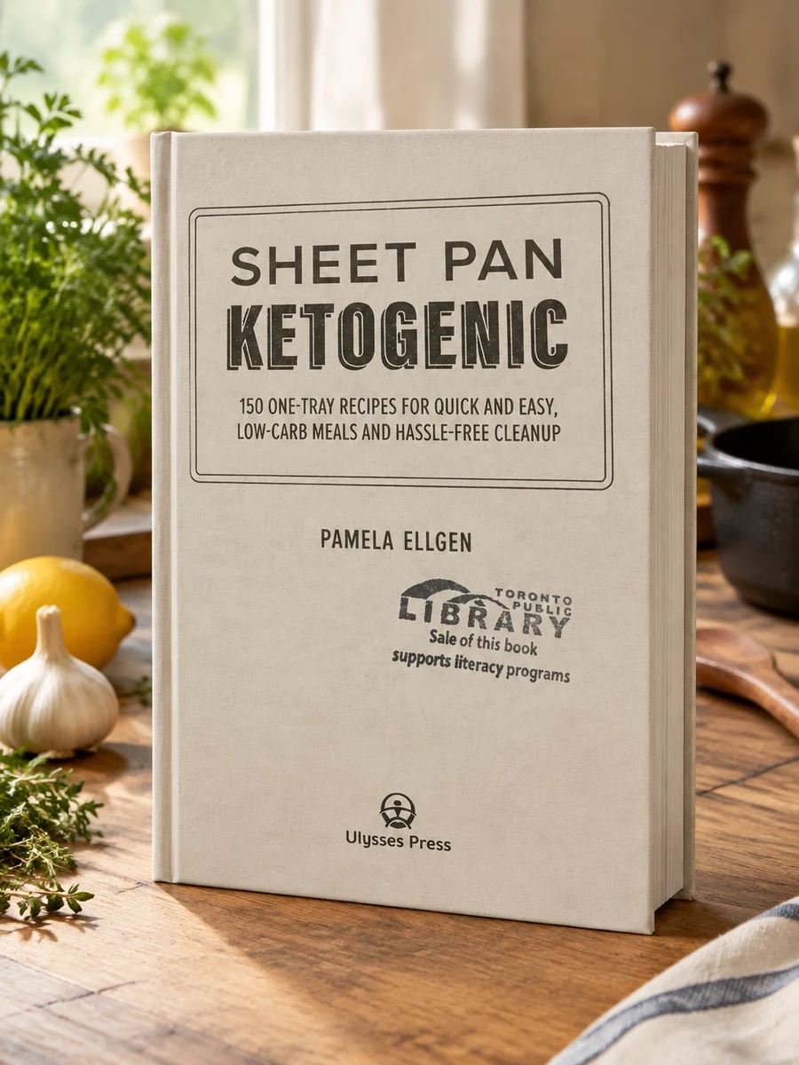 Cover of Sheet Pan Ketogenic: 150 One-Tray Recipes for Quick and Easy, Low-Carb Meals and Hassle-Free Cleanup