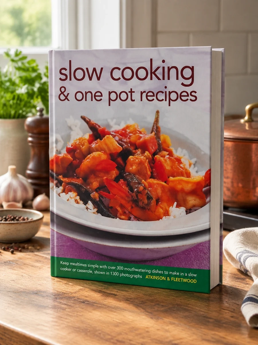 Slow Cooking & One Pot Recipes: Keep Mealtimes Simple with Over 300 Mouthwatering Dishes to Make in a Slow Cooker or Casserole, Shown in 1300 Photogra
