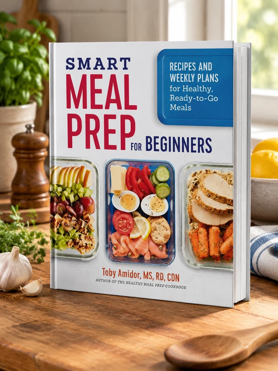 Cover of Smart Meal Prep for Beginners: Recipes and Weekly Plans for Healthy, Ready-To-Go Meals