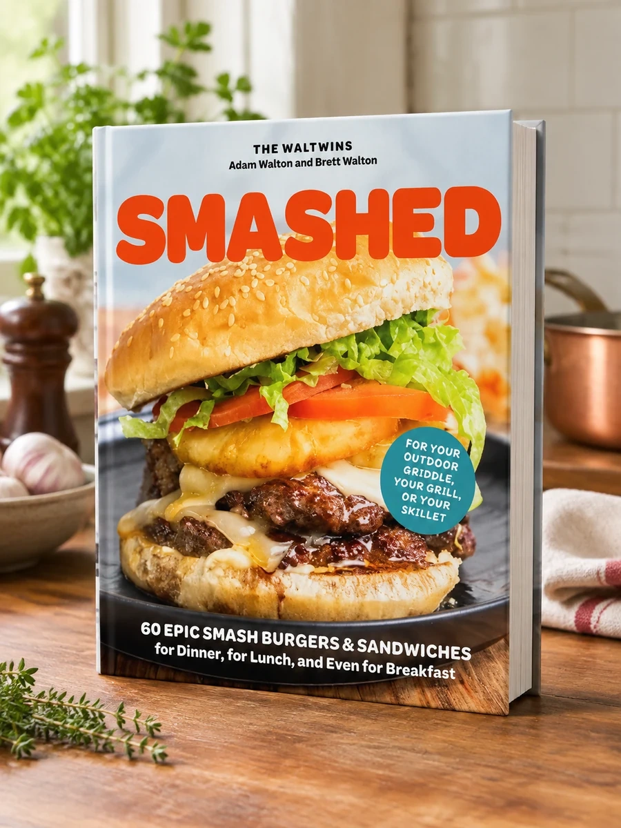 Smashed: 60 Epic Smash Burgers and Sandwiches for Dinner, for Lunch, and Even for Breakfast--For Your Outdoor Griddle, Grill, or Skillet