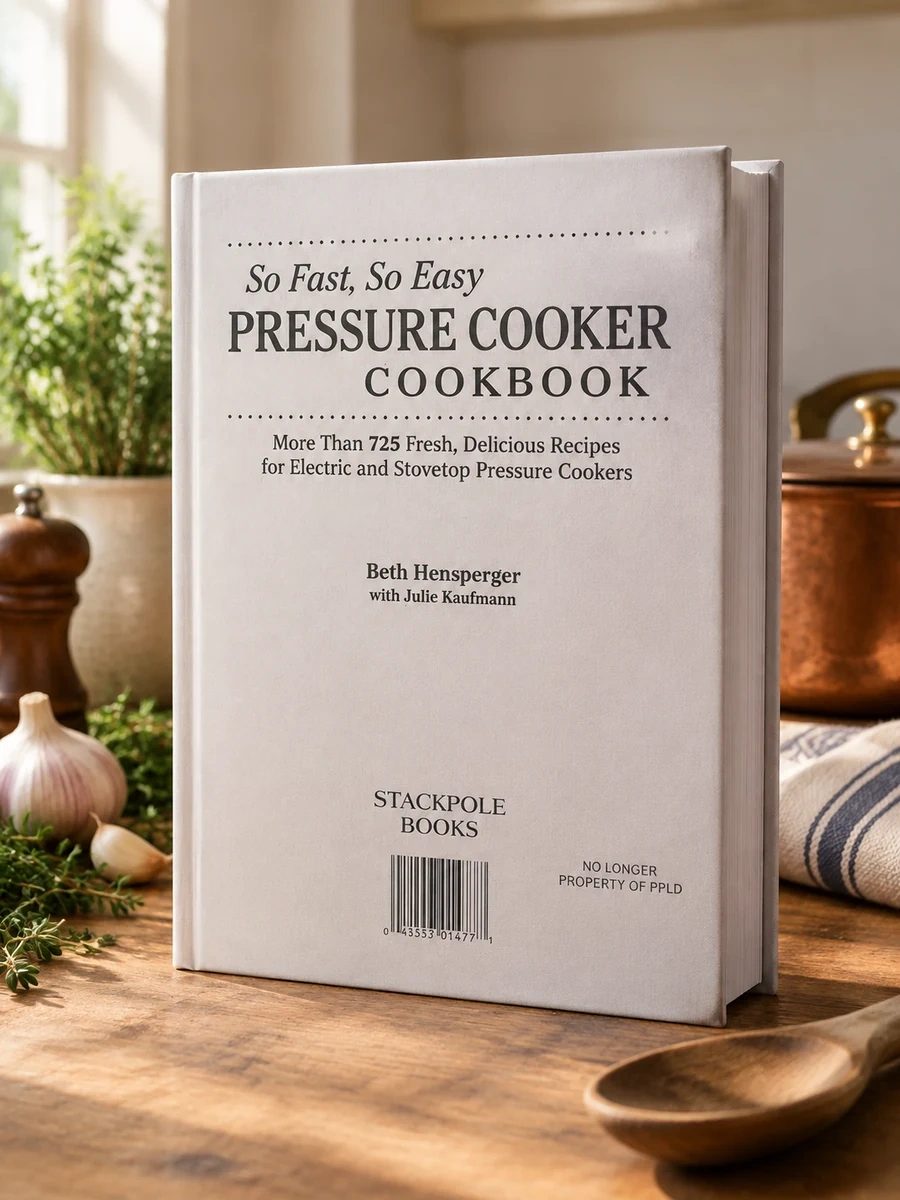 So Fast, So Easy Pressure Cooker Cookbook