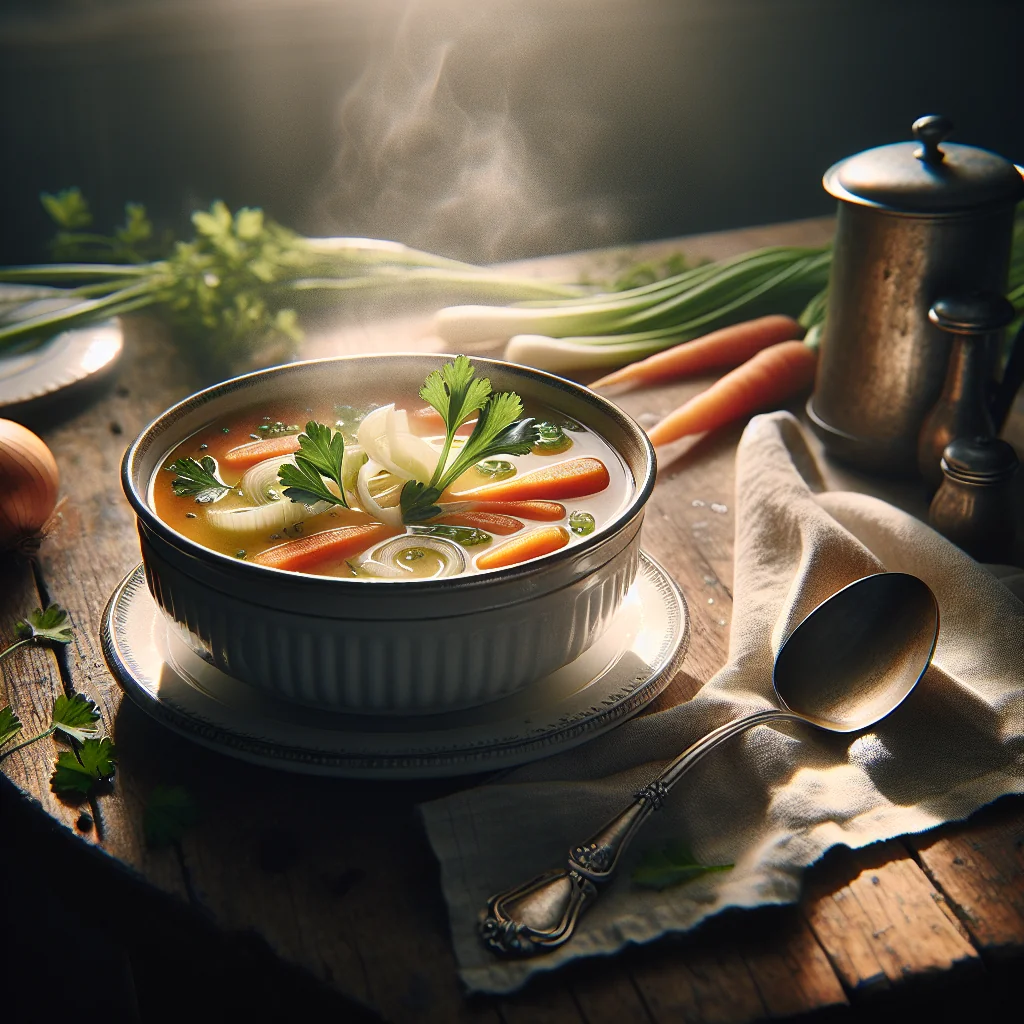 Soup A La Crecy — Soups & Stocks