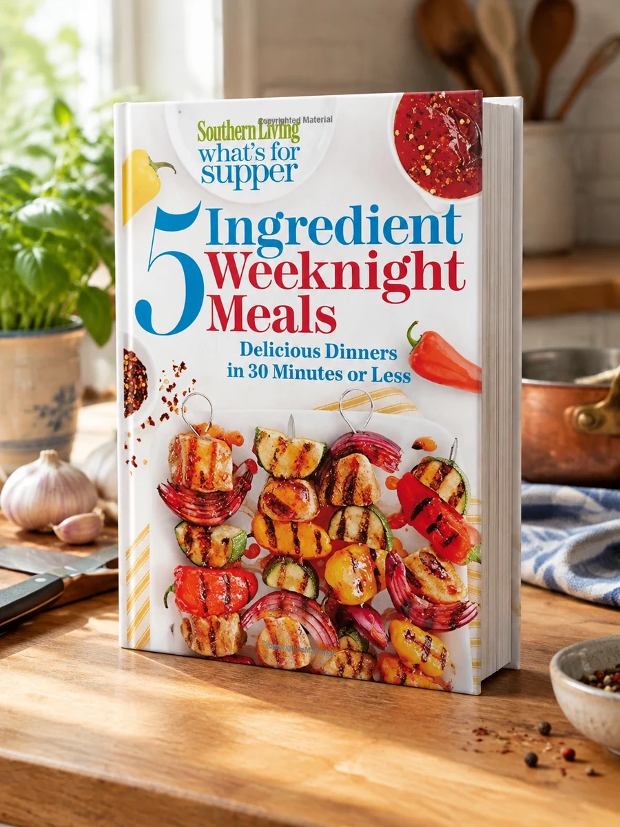 Southern Living What's for Supper: 5-Ingredient Weeknight Meals: Delicious Dinners in 30 Minutes or Less