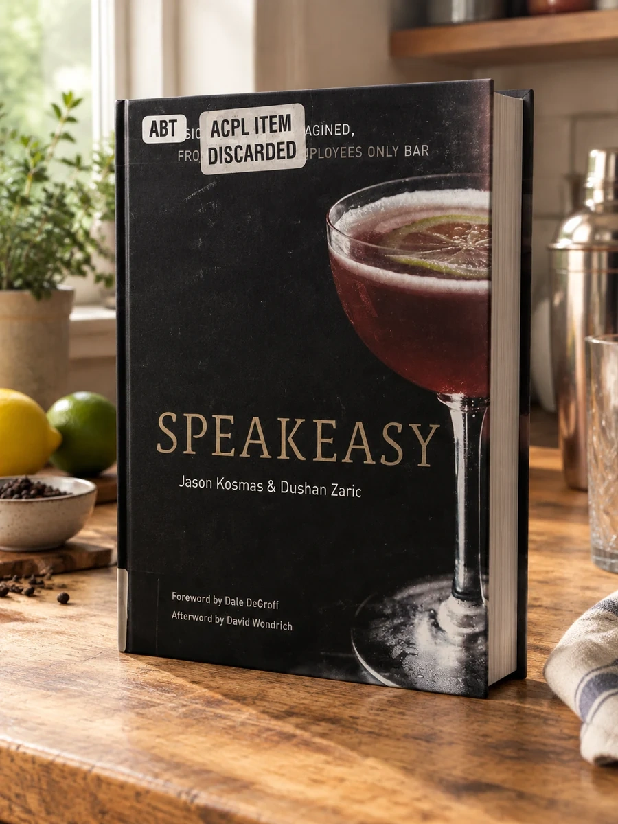 Speakeasy: The Employees Only Guide to Classic Cocktails Reimagined [A Cocktail Recipe Book]