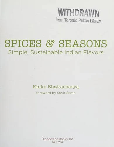 Spices & Seasons: Simple, Sustainable Indian Flavors