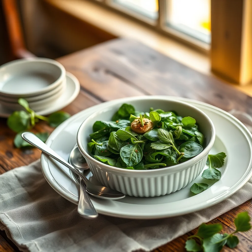 Spinach Green For Colouring Various Dishes — Vegetables & Sides