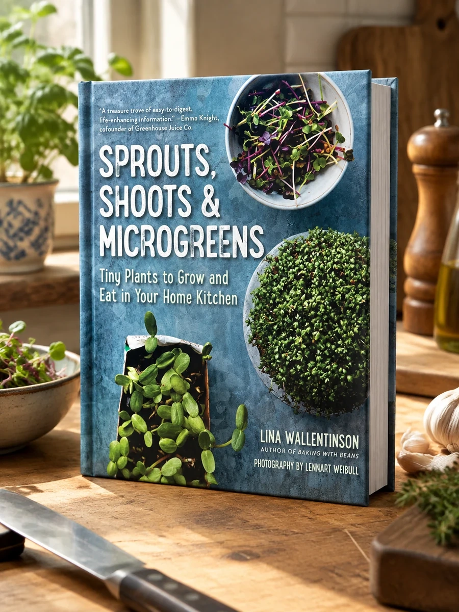 Sprouts, Shoots & Microgreens: Tiny Plants to Grow and Eat in Your Home Kitchen