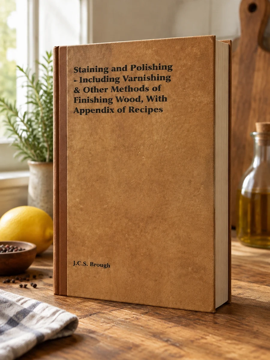 Staining and Polishing - Including Varnishing & Other Methods of Finishing Wood, with Appendix of Recipes